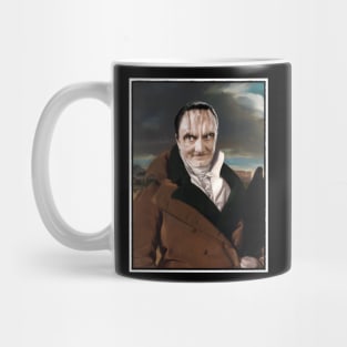 Gothic Murder Lizard Spy in Ingres's 1800s Portrait Mug